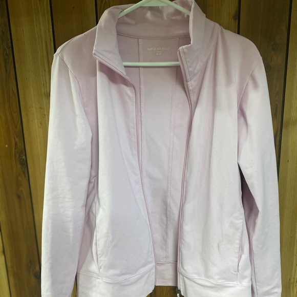 Tuff Athletics Jackets & Blazers - tuff athletics baby pink jacket